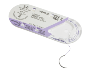 Coated VICRYL® Plus Antibacterial (polyglactin 910) Suture